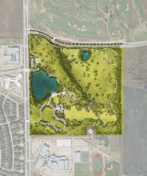 Illustrative rendering of the Northwest Community Park